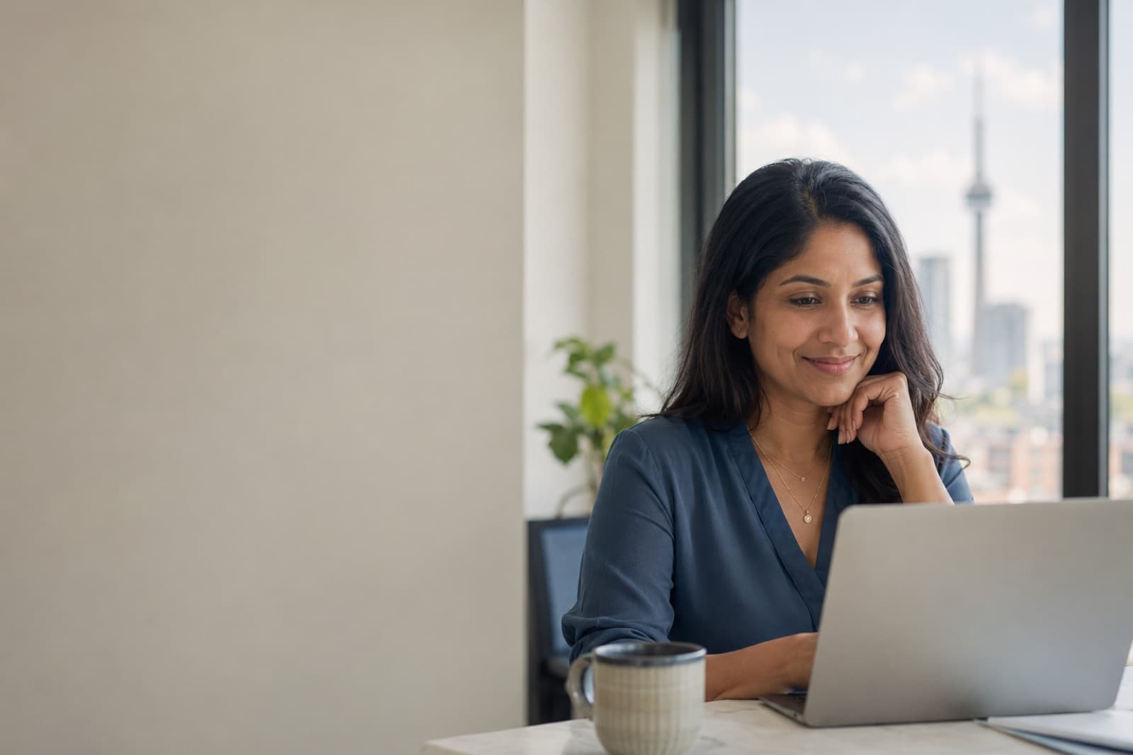 An NRI managing her India property and finances from abroad