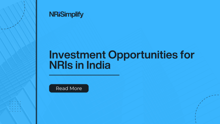 Elements that tell NRIs about the investment opportunities in India.