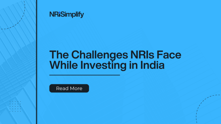 Elements show the challenges NRIs face while investing in India.