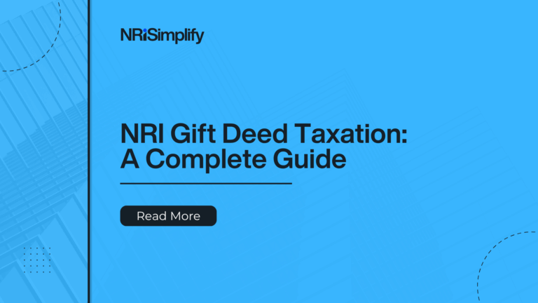 NRI Gift Deed Taxation