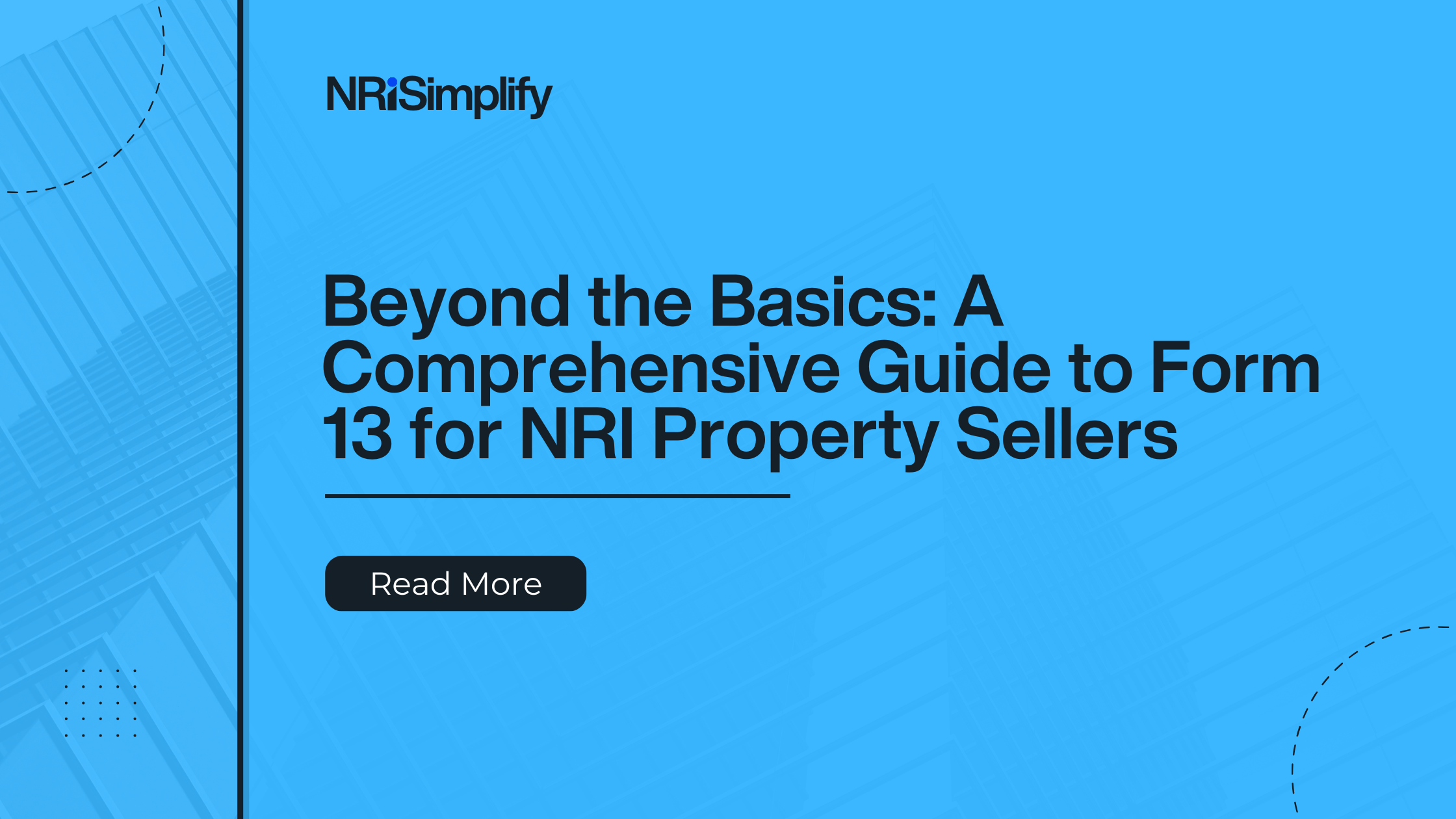 Flowchart of Form 13 process → “Step-by-step process of Form 13 for NRIs to reduce TDS on property sale in India”