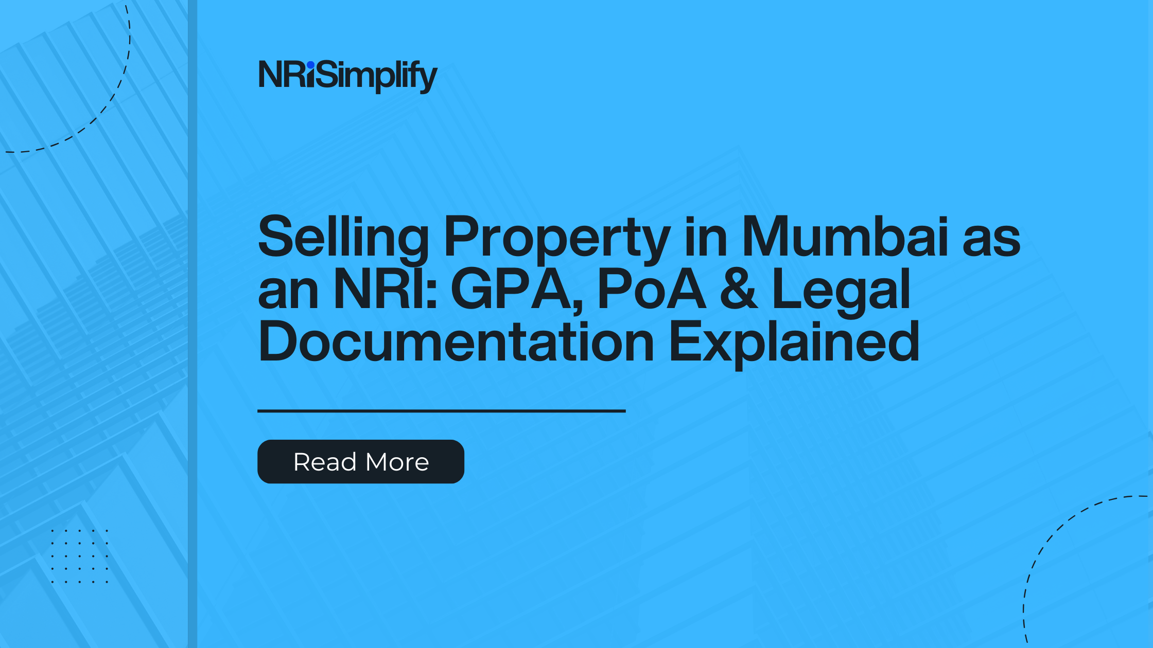 “NRI selling property in Mumbai -( Images of ) legal documents, PoA, GPA”